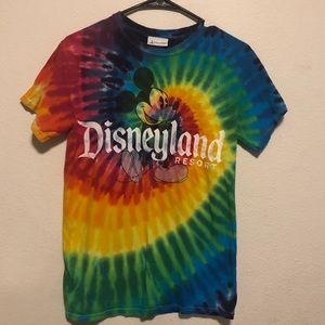 DISNEY PARKS tie dye shirt